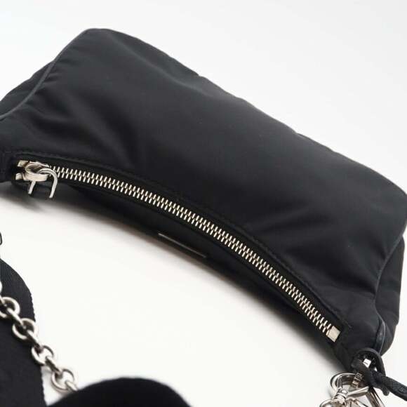 PRADA Saffiano Prada ReEdition 2005 ReNylon 1BH204 2-way Shoulder Bag in Blac... - Picture 11 of 14
